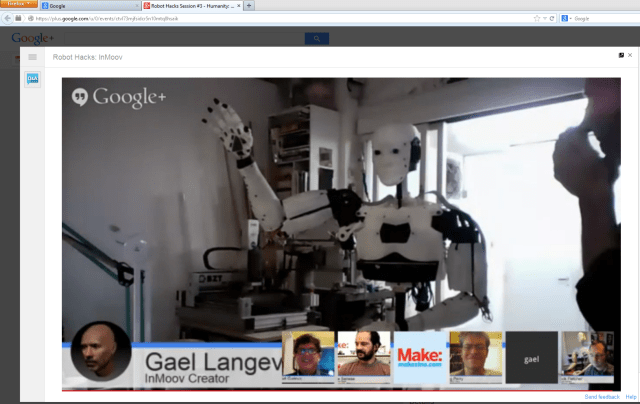 Robot Hacks - InMoov demo 00