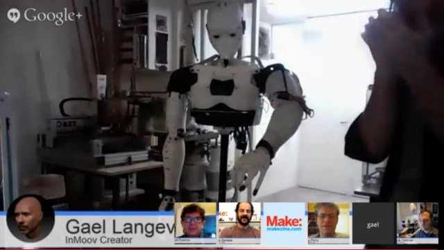 Robot Hacks - InMoov demo 01